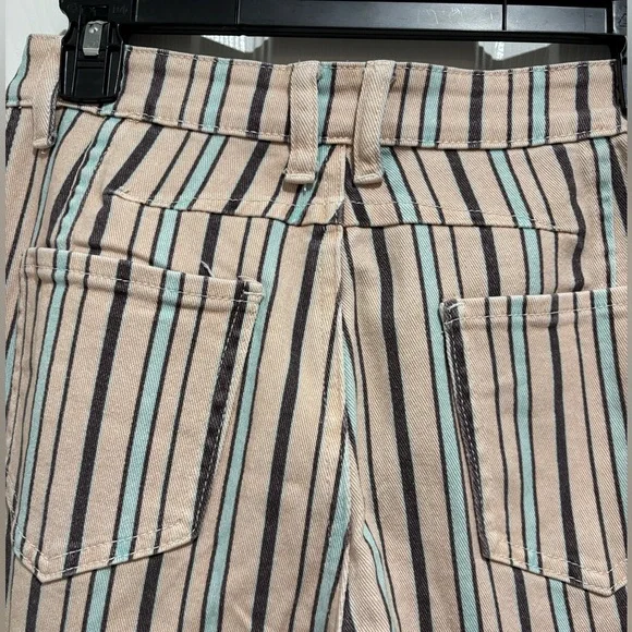 Loveimgs Women's Boyfriend Baggy Barrel Stripe Jeans Size Small (US 4-6) NWT - Picture 13 of 17